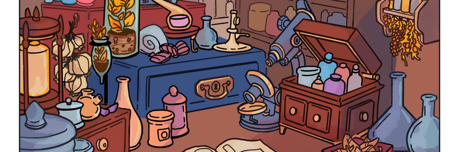 Pip Makes Comics🍄 banner