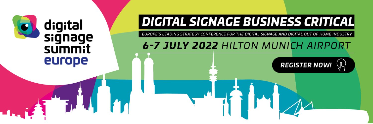 Digital Signage Summit banner