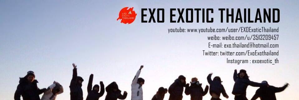 EXO`Exotic☆Thailand banner