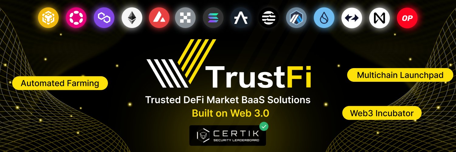 TrustFi Profile Banner