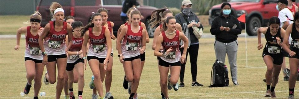 Heath Hawks Cross Country banner