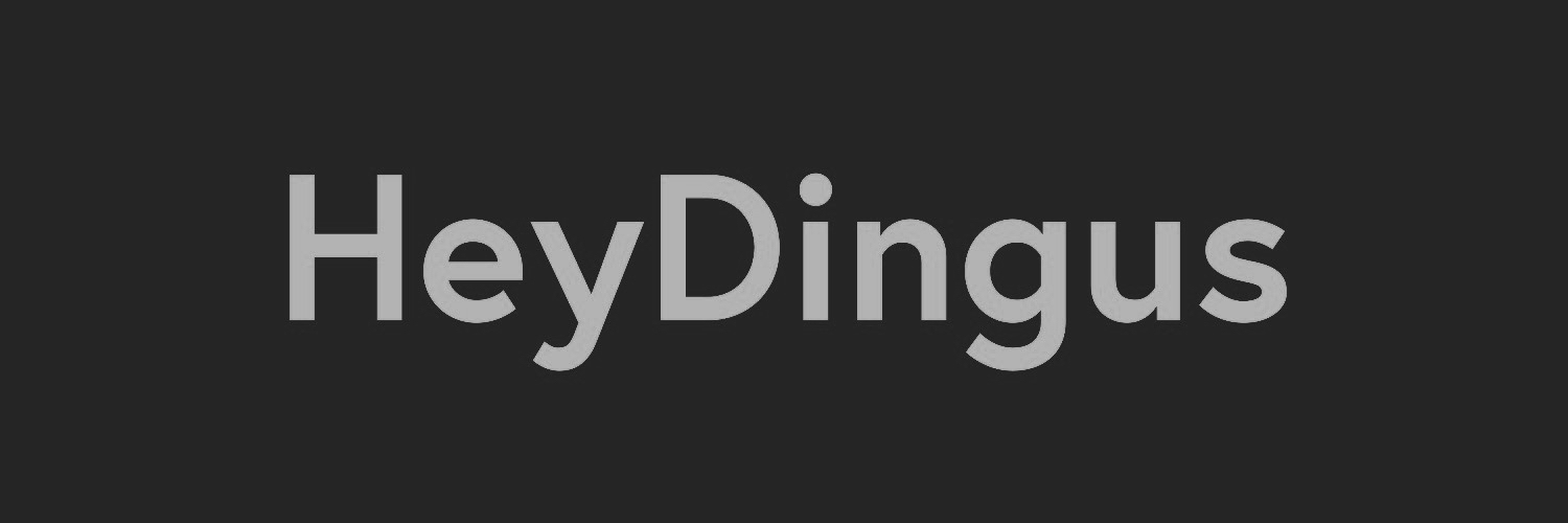 HeyDingus.net banner