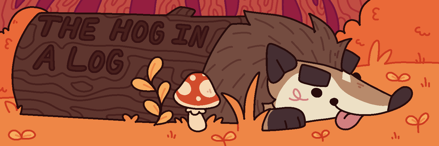 TheHogInALog 🔛🦋 banner