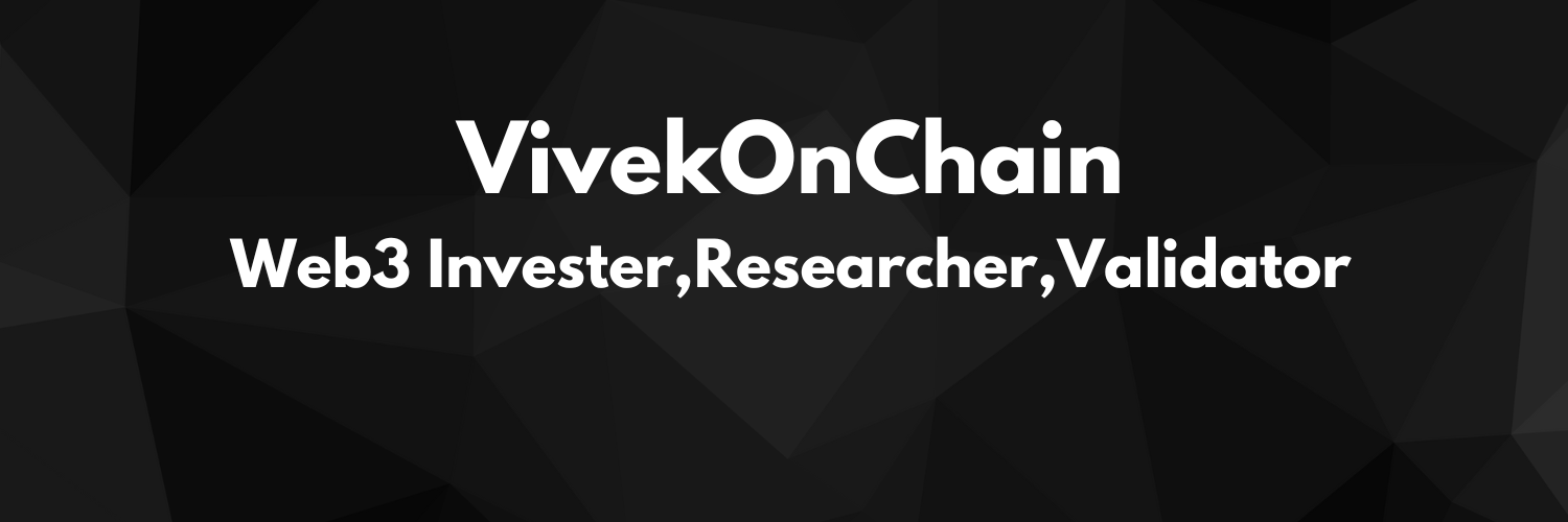 VivekOnChain banner