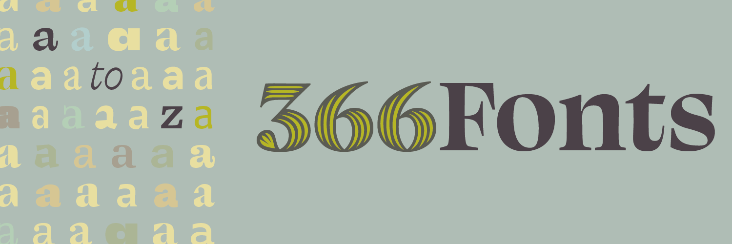 366Fonts banner