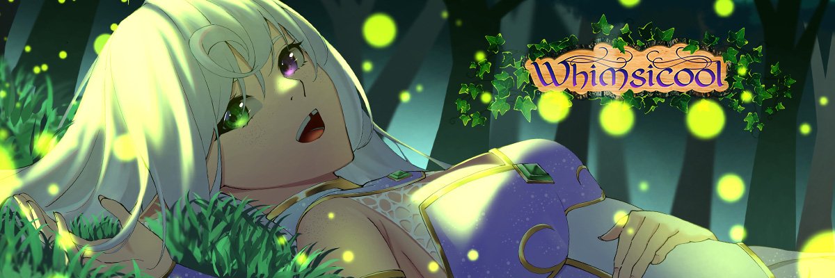 𓍊𓋼𓍊𓋼 Whimsicool 🍄 Vtuber 𓍊𓋼𓍊𓋼 banner