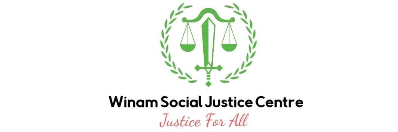 Winam Social Justice Centre banner