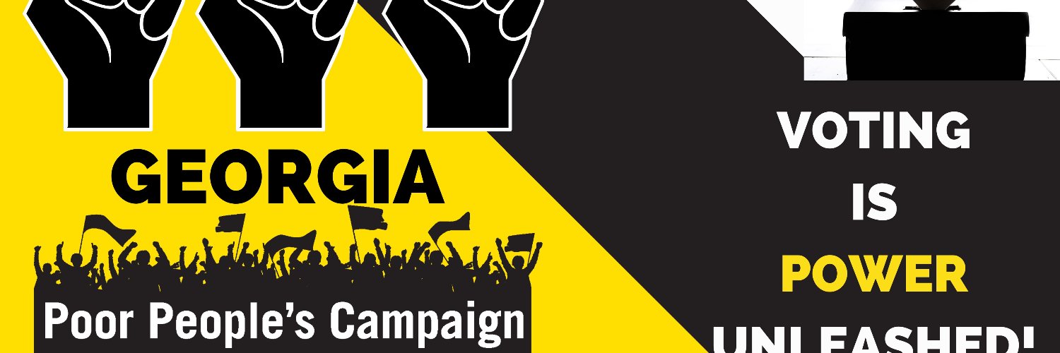 Georgia Poor People's Campaign banner