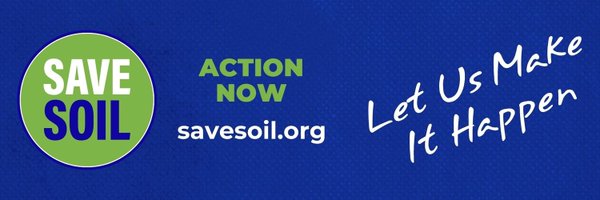 Sudip #SaveSoil Profile Banner