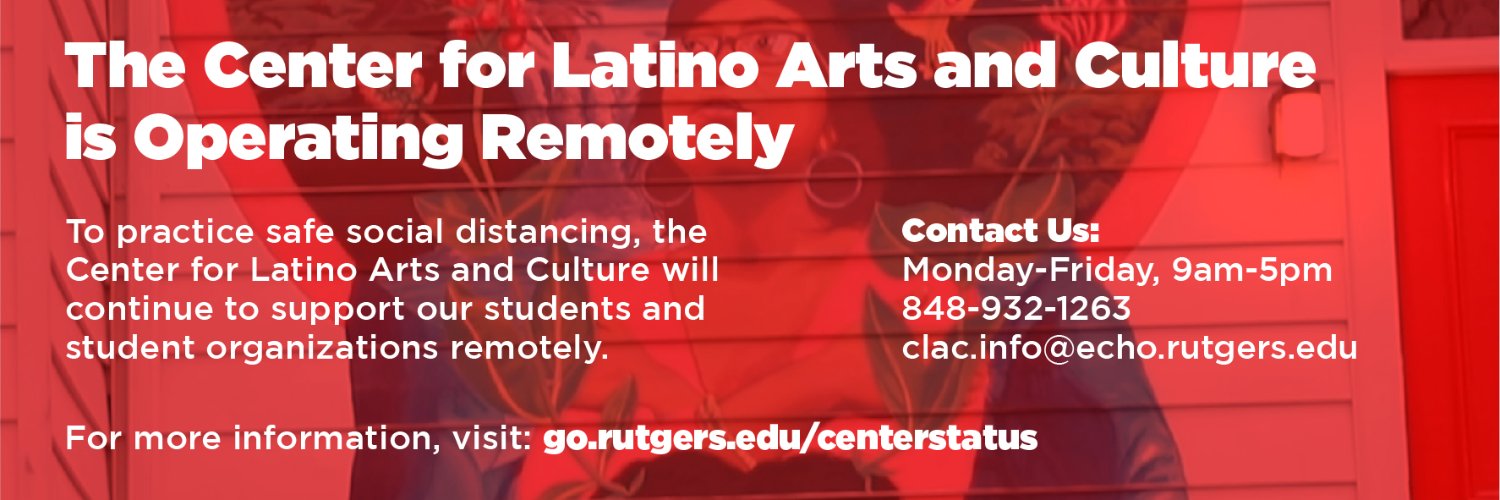 Center for Latino Ar banner
