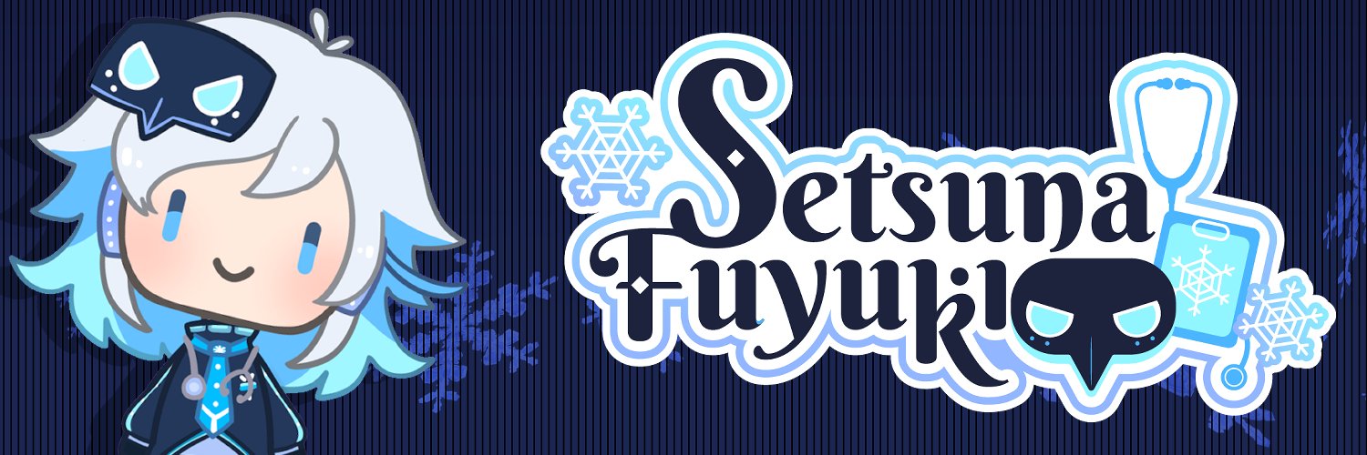 ❄Fuyuki Setsuna🩺Plague Doctor Vtuber Profile Banner