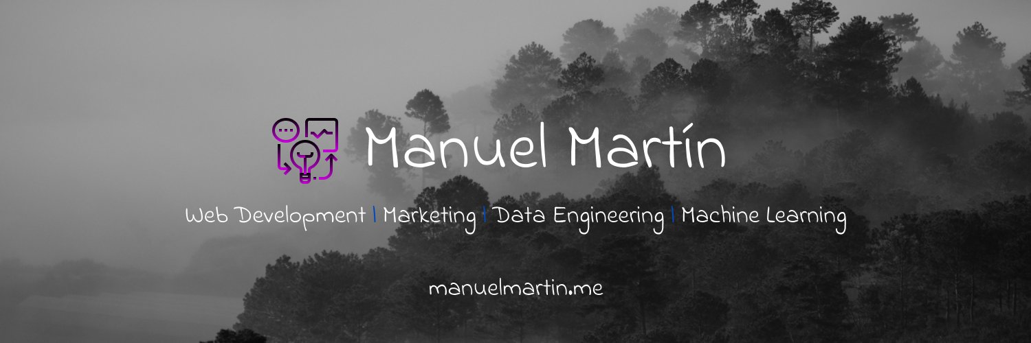 Manuel Martín's banner