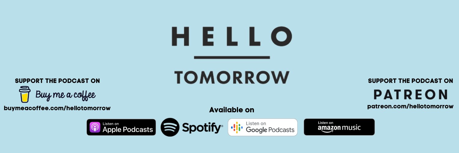 Hello Tomorrow banner