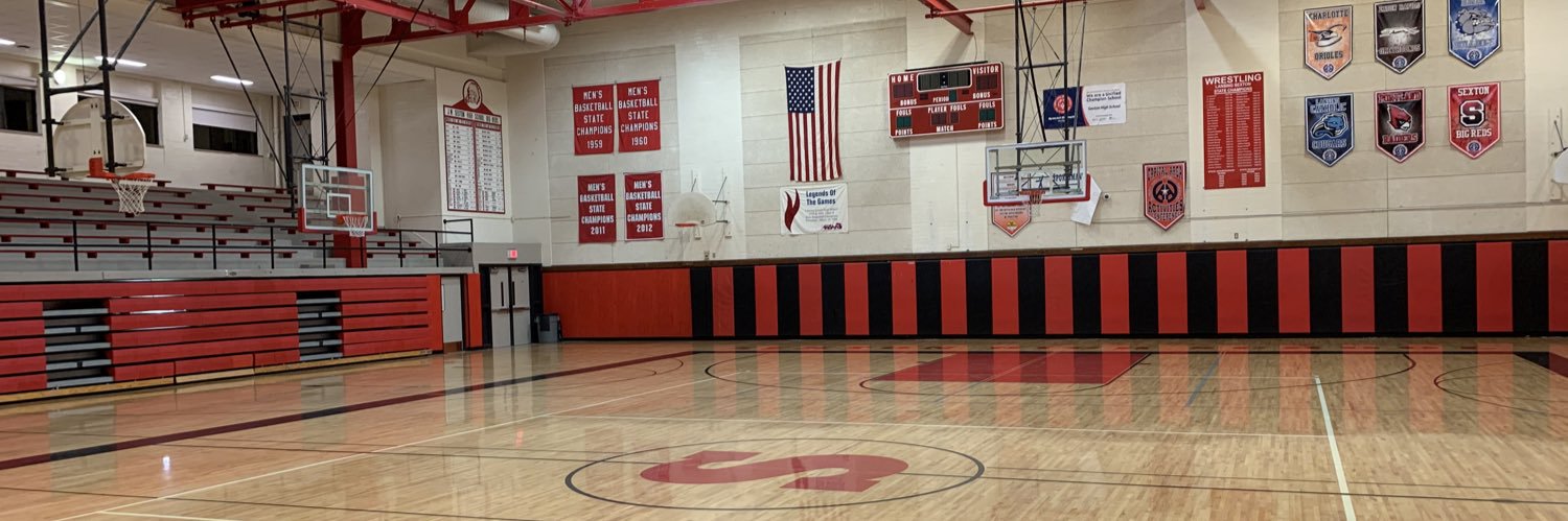 Sexton Basketball banner