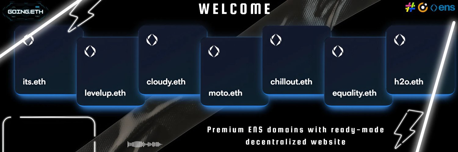 Going.eth banner