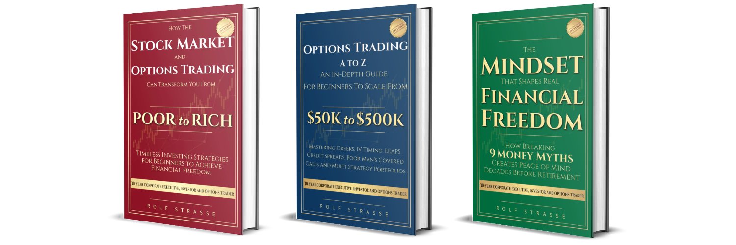 Rolf Strasse | "Financial Freedom Books" Series banner