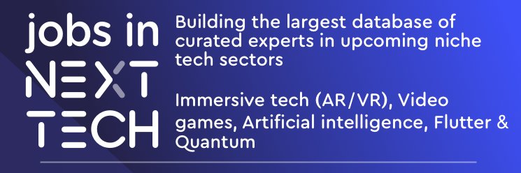 Jobs in Next Tech banner