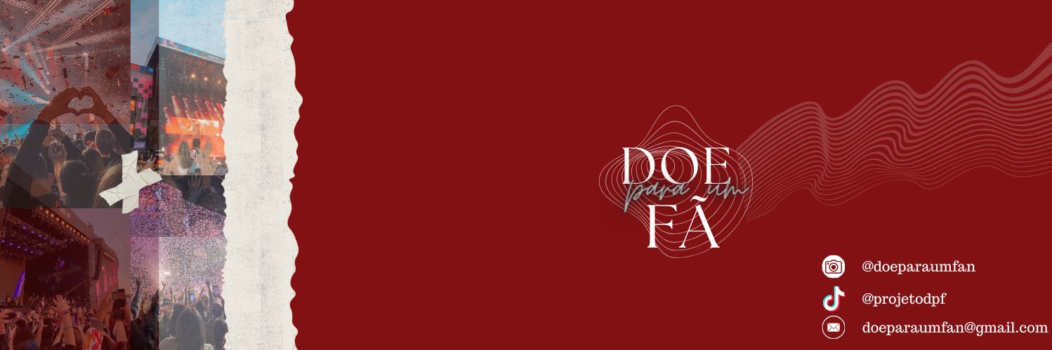 Projeto Doe Para Um Fã banner
