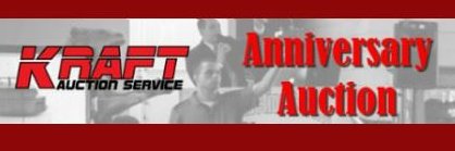 Kraft Auction Service banner