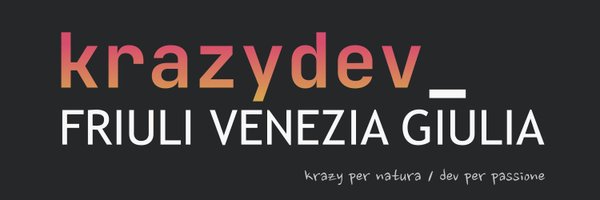 krazydev_fvg Profile Banner