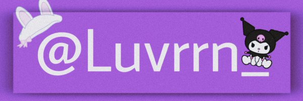 luvrrn_ Profile Banner