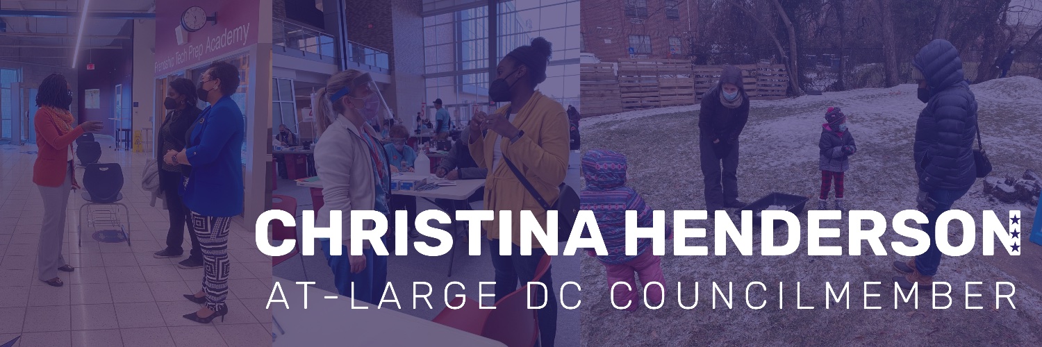 CM Christina Henderson's banner