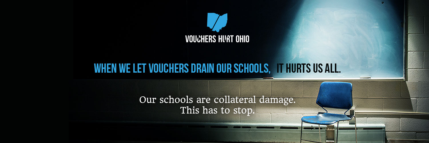 Vouchers Hurt Ohio's banner