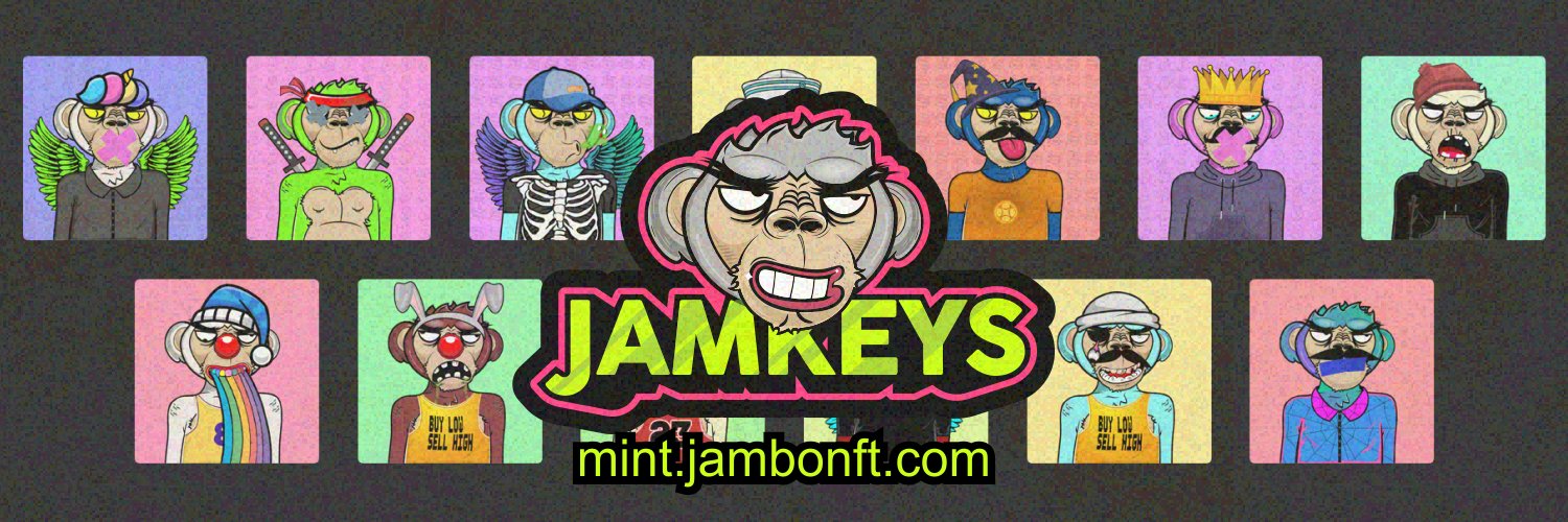 🐵 MINT JAMKEYS: https://mint.jambonft.com banner
