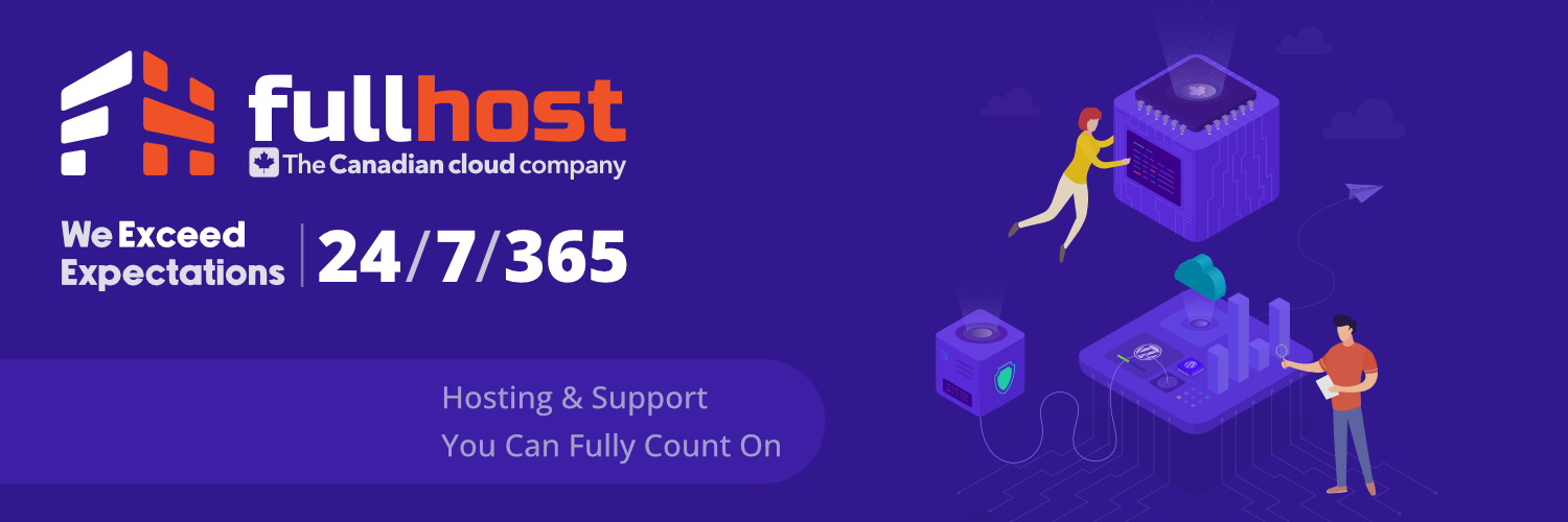 FullHost's profile banner image