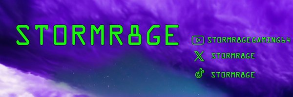 st0rmr8ge Profile Banner