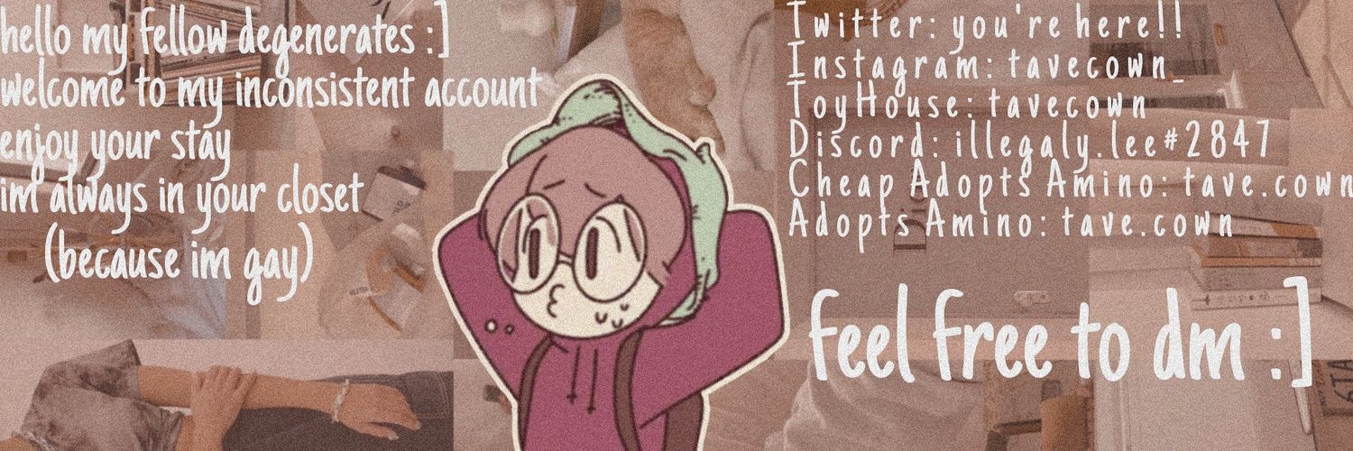 tavecown's profile banner image