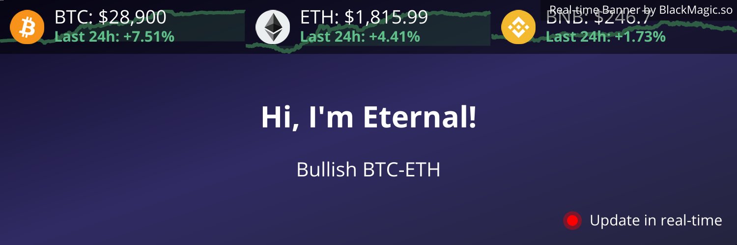 Eternal 's banner