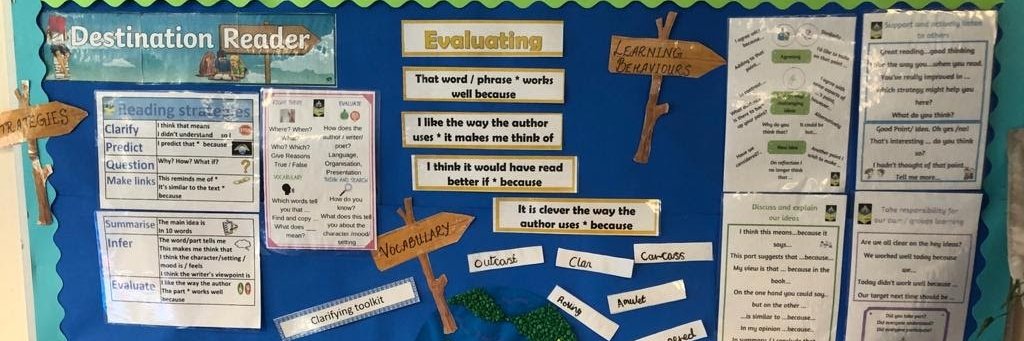 Destination Reader Hackney Education banner