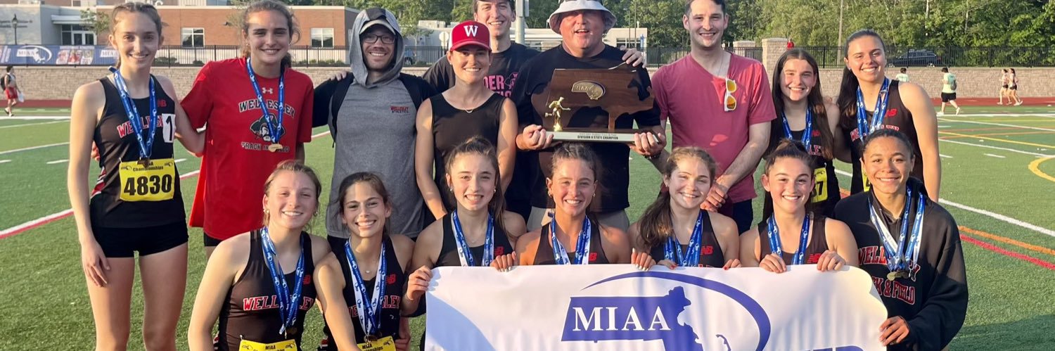 Wellesley Girls T&F banner