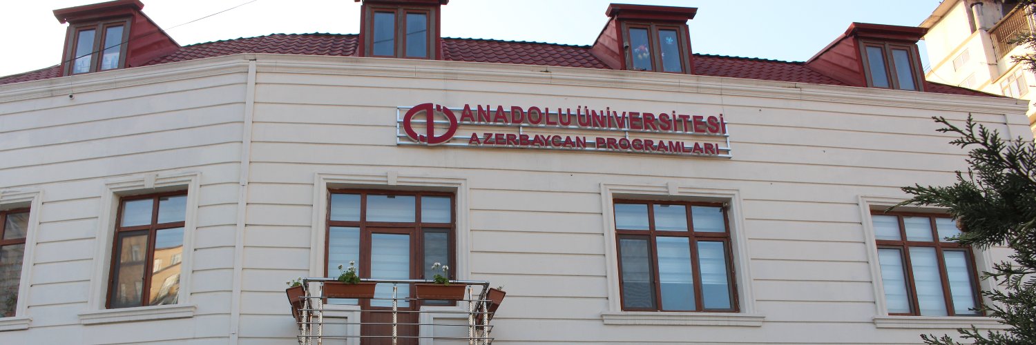 Anadolu Universiteti Azərbaycan Proqramları Profile Banner