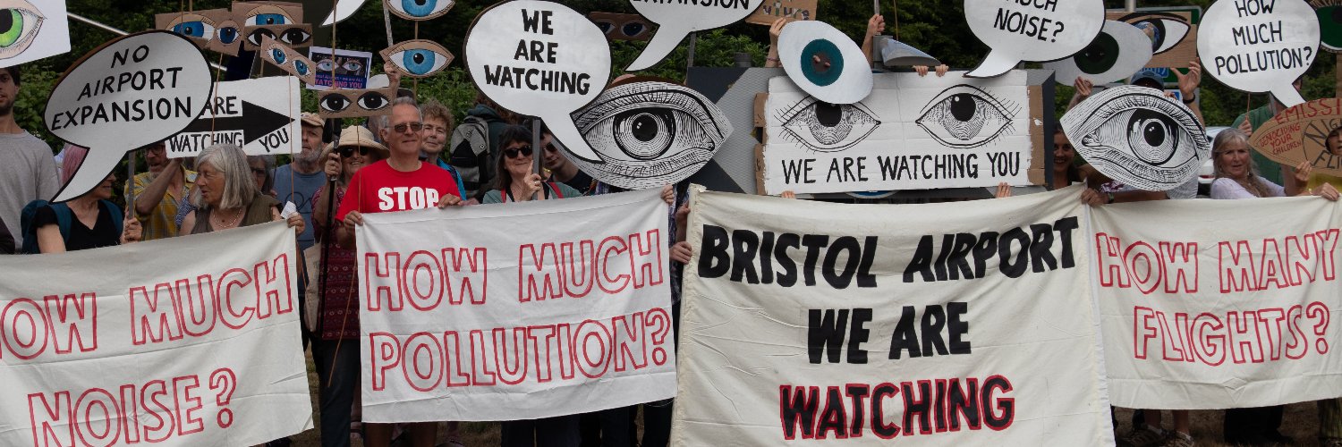 Bristol Airport Action Network - BAAN banner