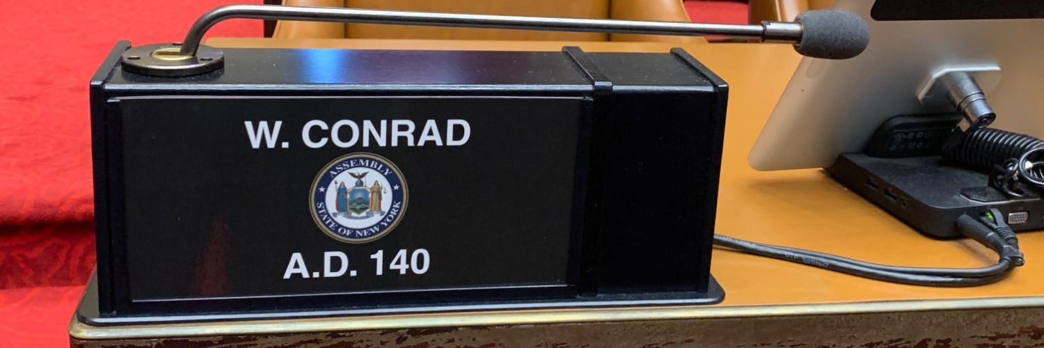 Bill Conrad, 140th NYS Assembly banner