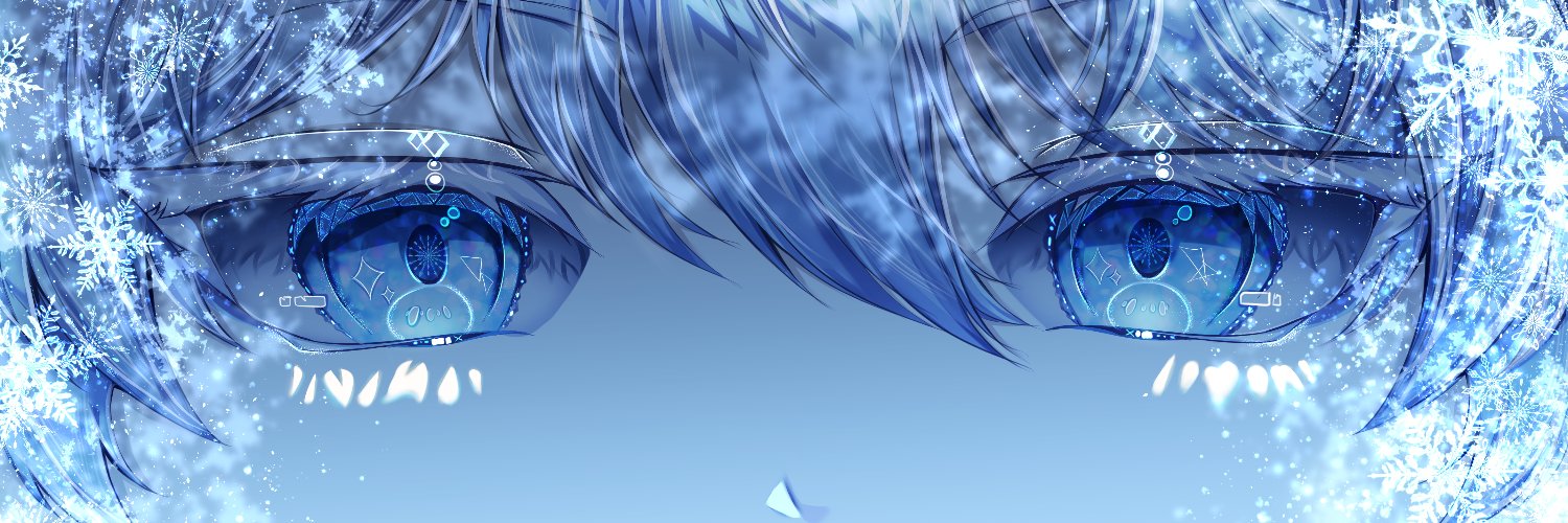 Cryo ❄️ Glacial Envoy ❄️VTuber banner