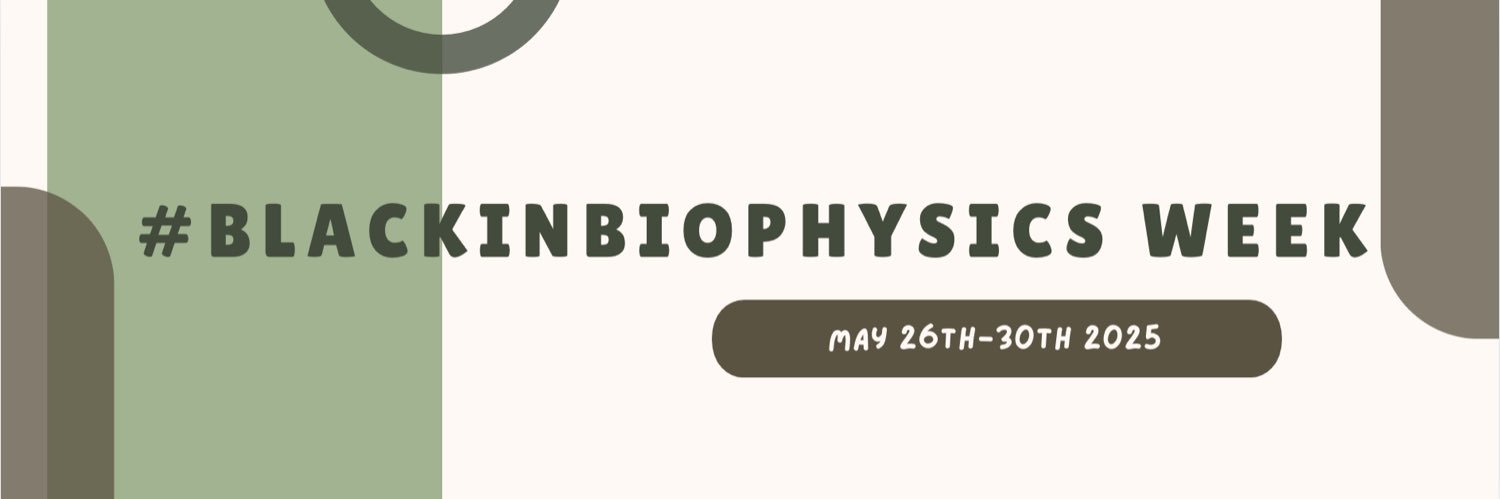 Black In Biophysics's banner