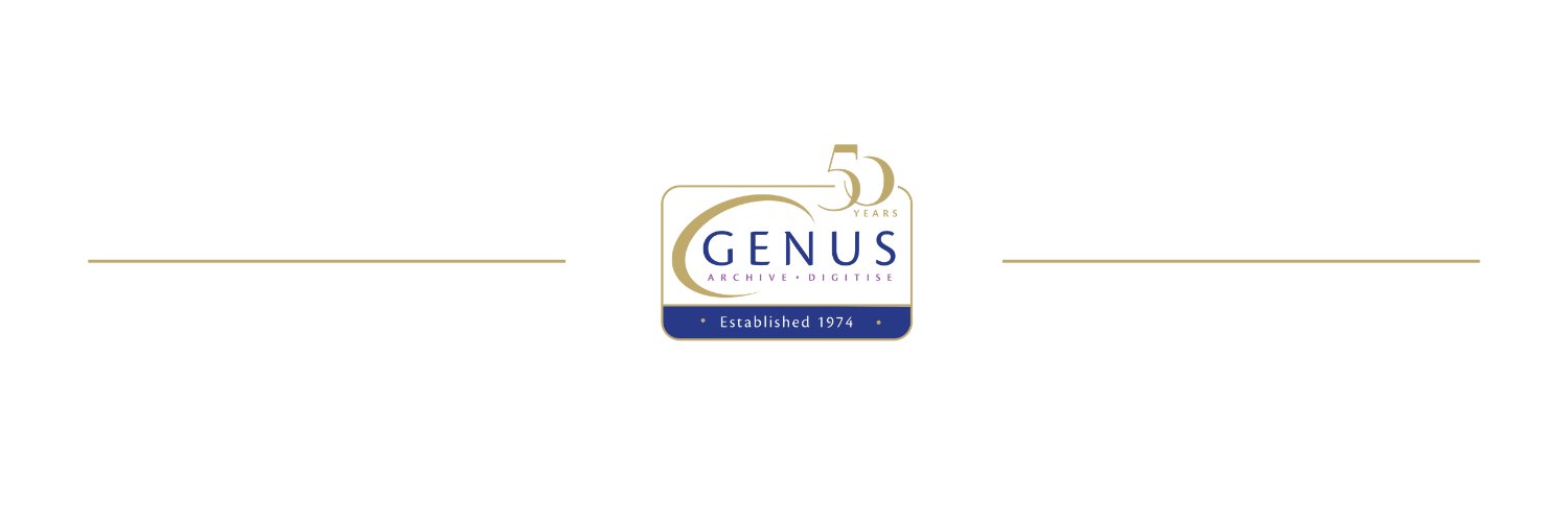 Genus Archive Digitise banner