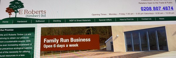 ERobertsTimber Profile Banner