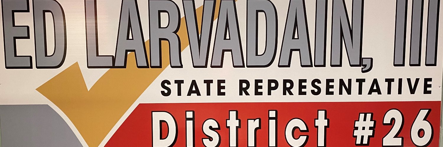 Rep. Ed Larvadain, III banner