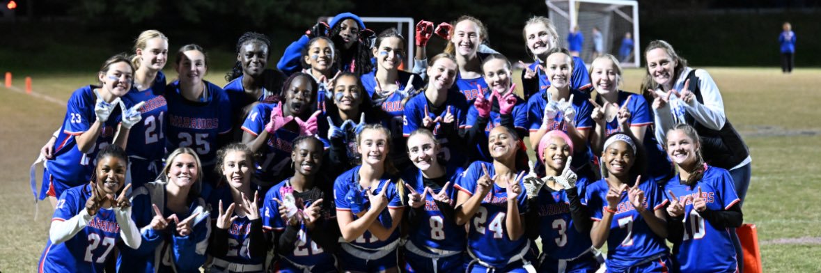 Warrior Flag Football banner