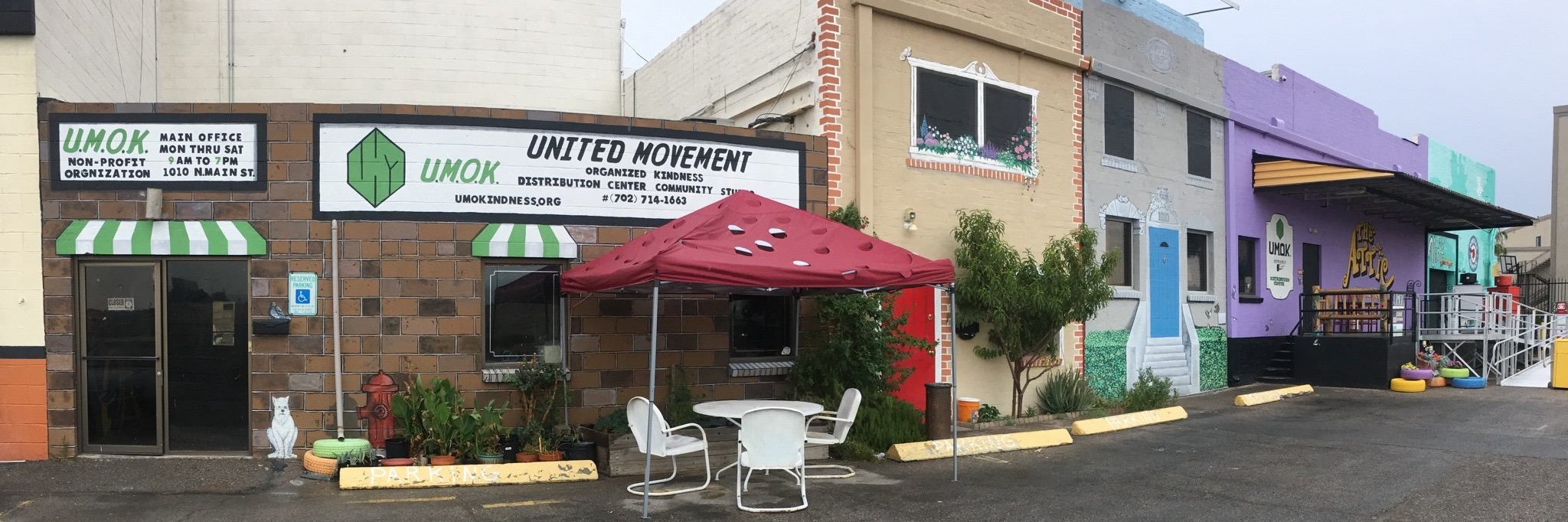 United Movement Organized Kindness banner