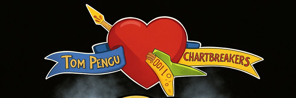 Tom Pengu and the Chartbreakers banner