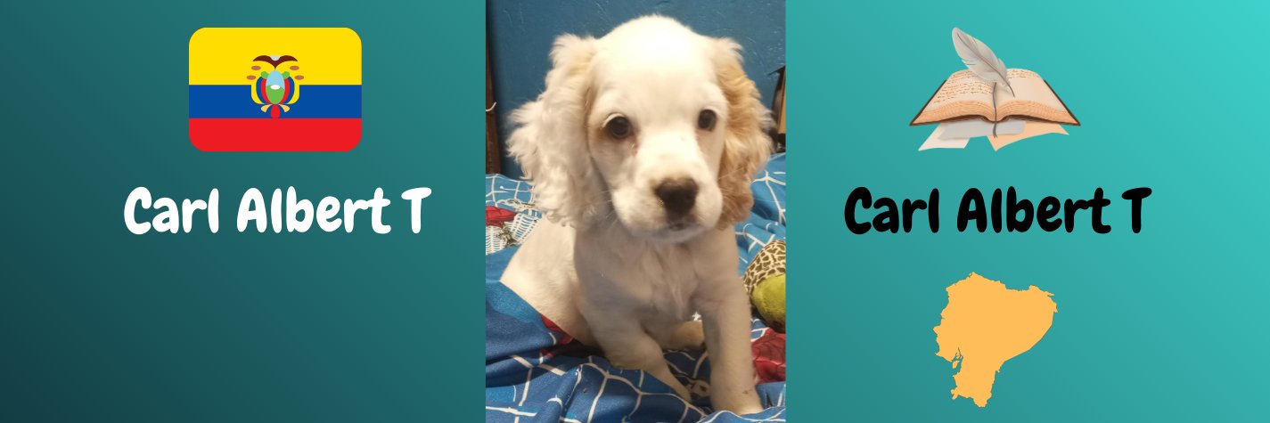 🇪🇨 Carl Albert T 🇪🇨 🎬🍔🎧 banner