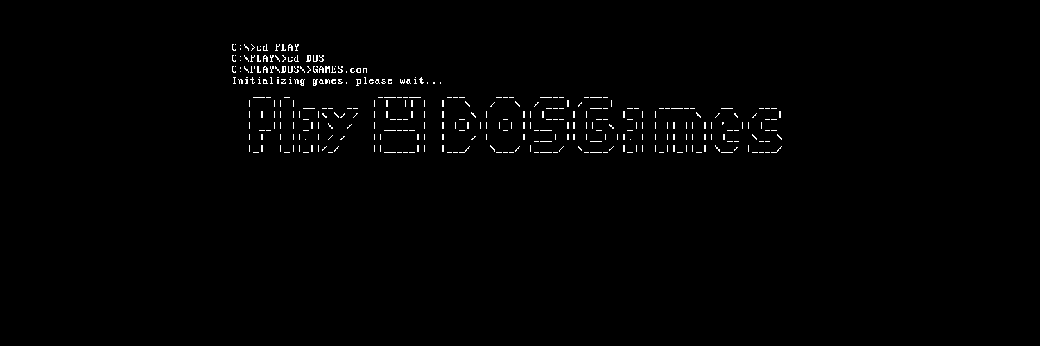 PlayDOSGames's profile banner image