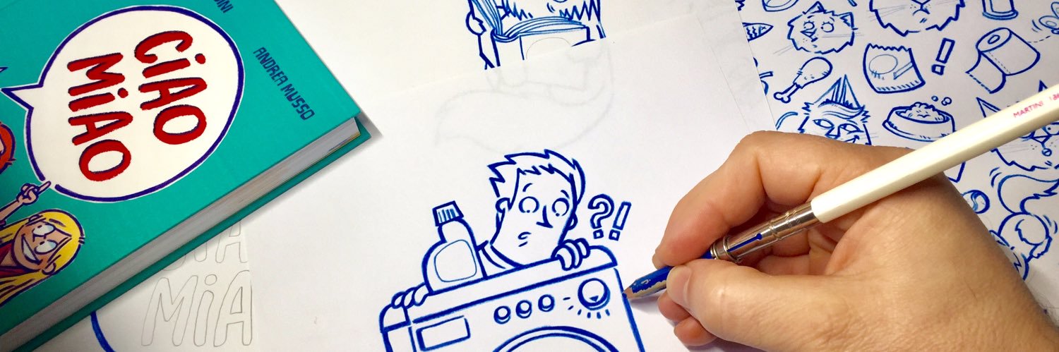 Andrea Musso ✏️ illustrator banner