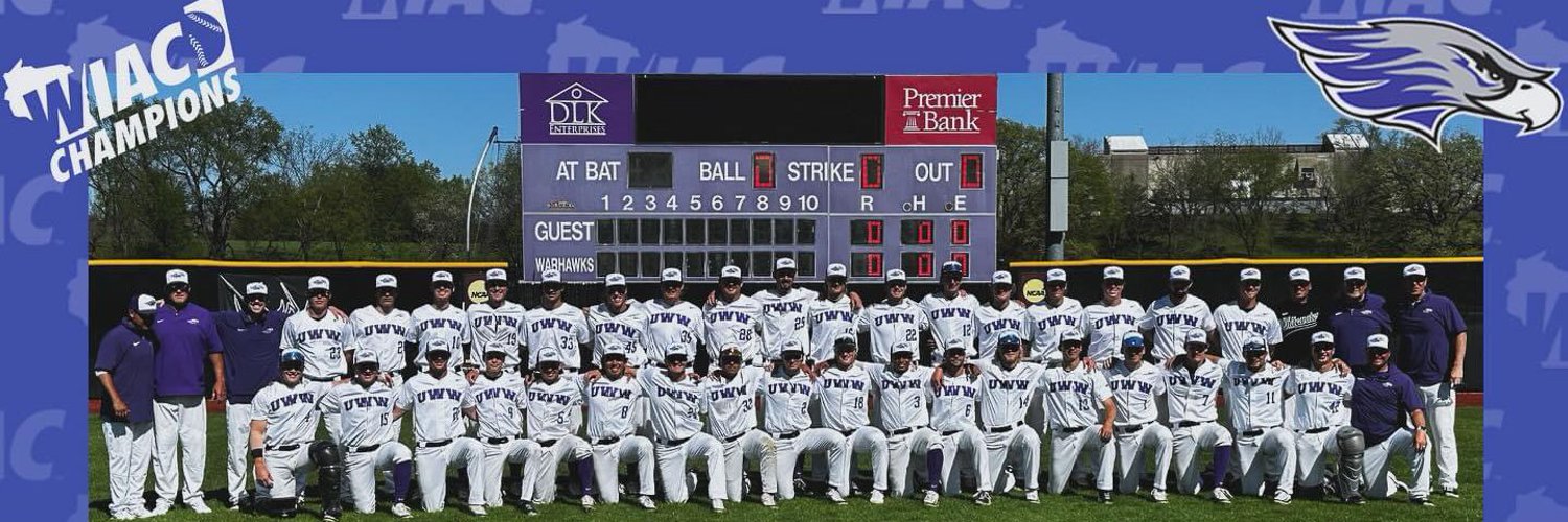 UWW Baseball Profile Banner