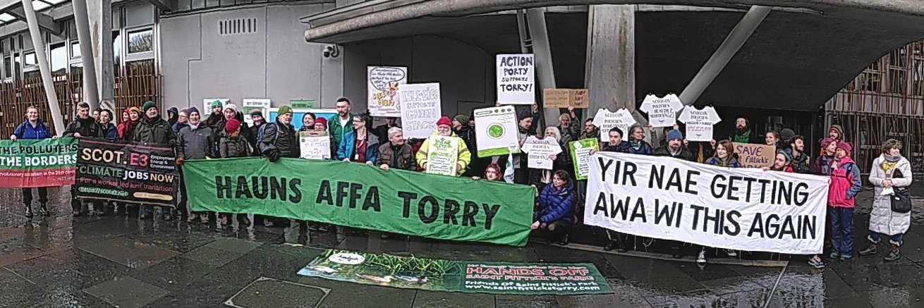 Friends of St Fittick's Park banner